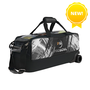 PROBOWL DYE-SUB 3-BALL TOTE WHITE