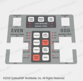 090006810 OVERLAY KEYBOARD 90 XL 8800