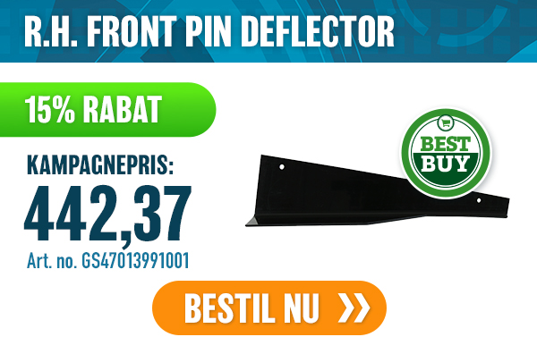 R.H. FRONT PIN DEFLECTOR