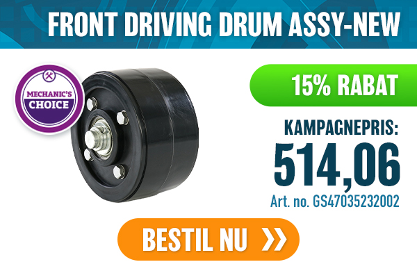 FRONT DRIVING DRUM ASSY-NEW