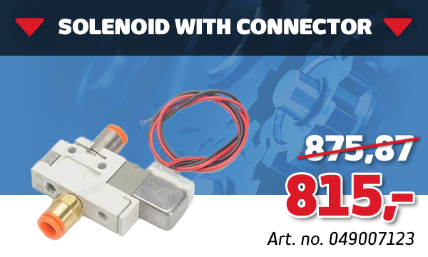 SOLENOID WITH CONNECTOR