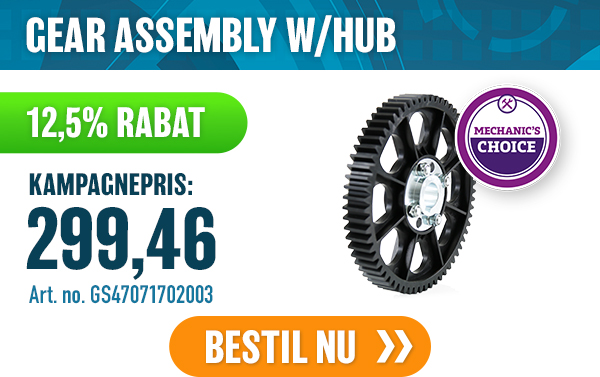 GEAR ASSEMBLY W/HUB