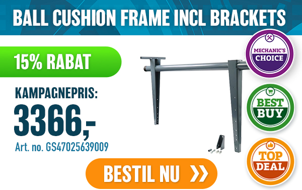 BALL CUSHION FRAME INCL BRACKETS BALL CUSHION FRAME INCL BRACKETS