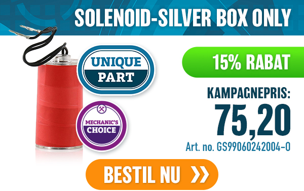 SOLENOID-SILVER BOX ONLY SOLENOID-SILVER BOX ONLY