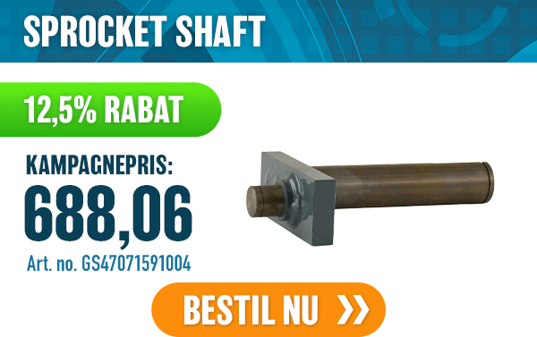 SPROCKET SHAFT