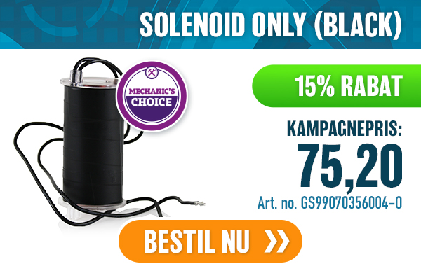 SOLENOID ONLY (BLACK) SOLENOID ONLY (BLACK)