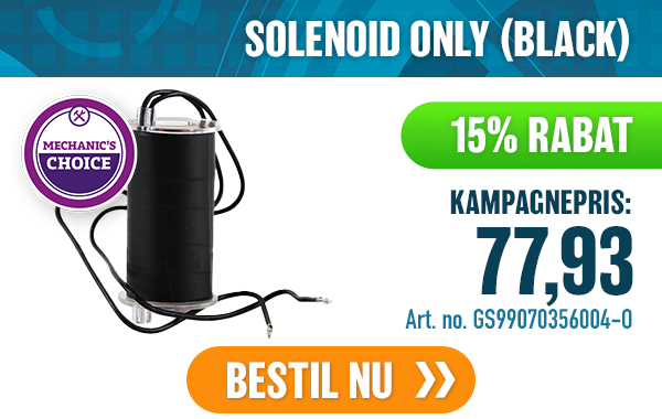 SOLENOID ONLY (BLACK) SOLENOID ONLY (BLACK)