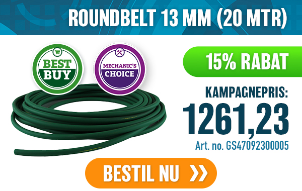 ROUNDBELT 13 MM (20MTR) ROUNDBELT 13 MM (20MTR)