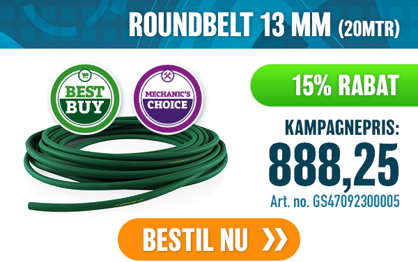 ROUNDBELT 13 MM (20MTR)